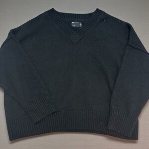 ASOS Curve warm Black V-Neck Sweater